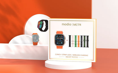 7 in 1 New MODIO MC78 Ultra Smartwatch